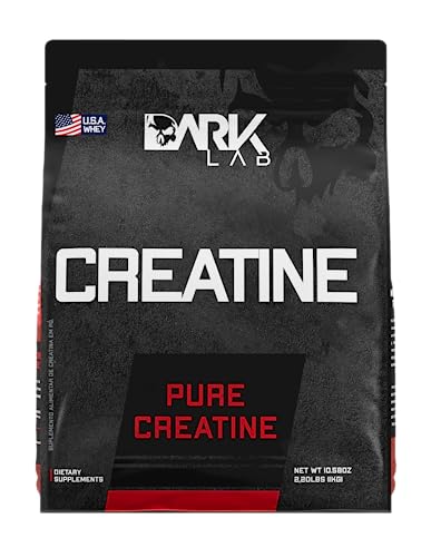 Creatina Pura Dark Lab 1kg, Monohidratada 100% de Pureza, Sem Sabor